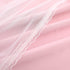 2 52x84 Inches Pink Blackout Curtains with Sheer Overlay, Panels, Thermal Insulated & Soundproof, Lace Trim