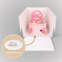 Cakebon Cake Boxes with Cake Boards, 10 Inch Cake Box with Window for Birthdays, Weddings, and Parties