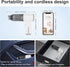 Mini Cordless Car Vacuum Cleaner, Portable 3 in 1 High Power Suction 9KPa, USB-C Charging for Car Home & Office