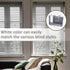 TIHOOD 6PCS Low Profile 2Inch Blind Brackets for Box Mounting Window Blinds