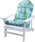Enipate Tropical Print Adirondack Chair Cushions 44x19x4 inch, Weather Resistant Patio Chair