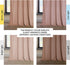 HPD Half Price Drapes Heritage Plush Velvet Curtains, 108 Inches Long Room Darkening, 50W x 108L, Peach Blossom