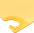 San Jamar Saf-T-Grip Plastic Cutting Board with Safety Hook, 9" x 12" x 0.375", Yellow