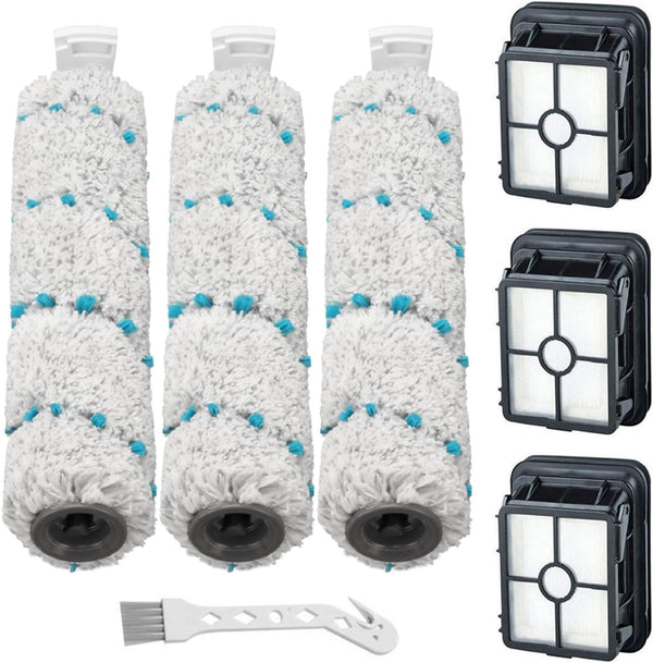 Lemige Brush and Filter Replacement Parts for Bissell CrossWave Max 2554 2590