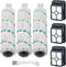 Lemige Brush and Filter Replacement Parts for Bissell CrossWave Max 2554 2590