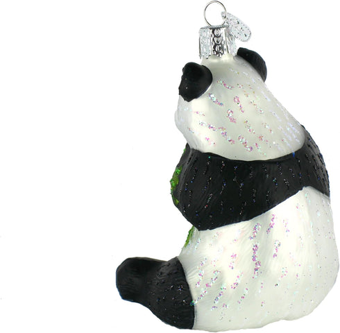 Old World Christmas Ornaments, Panda Glass Blown Ornaments for Christmas Tree