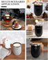 Hiciin 12oz 25oz&Gift Set packaged Stainless Steel Wine Tumblers with Lid TWO & Insulated Wine bottle ONE with well