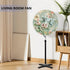 Hummingbird Hibiscus Print 24" Fan Cover, Industrial Fan Protection Cover for Wall Mount, Outdoor Waterproof