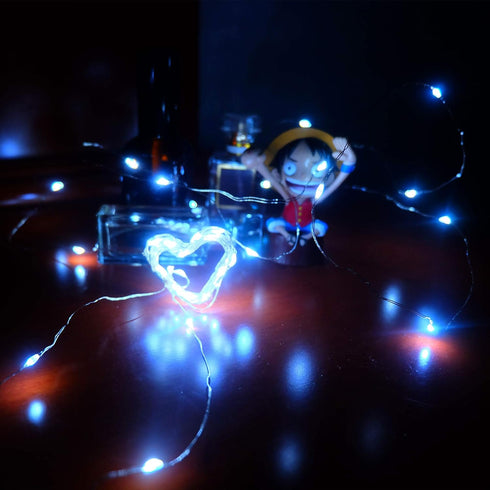 YJFWAL 24 Packs Fairy Lights, Battery Operated, 10.2FT 30LEDs Copper Wire Firefly Lights for DIY Christmas Decor