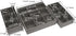 3 Set, 2 Household Essentials Piece Drawer Organizers Starter Customizable Inserts, Large Tray and Small Trays
