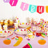 Sparkle and Bash Tablecloth for Two-tti Frutti 2nd Birthday Party Decorations (Pink, 54 x 108 in, 3 Pack)