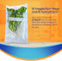 Bluapple VeggieZips Premium Produce Storage System - 20 Piece Set, 10 Food Saver Bags + 10 HydroLiners