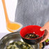 uxcell 8.3 Inch Silicone Soup Ladle Spoon, Heat Resistant to 450°F, One Piece Design for Restaurant Kitchen