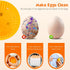 WAMEIJU Egg Brush Cleaner, Egg Cleaner Scrubber for Fresh Eggs, Cute Chick Shaped Silicone Egg Washer, Reusable