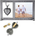 Those We Love Memorial Photo Frame with Vial for Ashes, Funeral Gift for Loss of Loved One, 2.5-inch by 2.25-inch