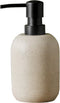 Soap Dispenser Beige, Hand Soap Lotion Dispenser for Bathroom Countertop, Kitchen Sink Soap Dispenser
