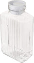 Anchor Hocking Glass Bistro Pitcher with White Stopper, Clear, 64-Ounce