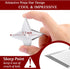 Weewooday 10 Pieces Cool Ninja Magnet Refrigerator Magnets - Funny Throwing Star for Home Office