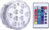 Qoolife Submersible LED Lights Remote Control Battery Powered, RGB Multi Color Changing