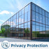 DUOFIRE One Way Window Film Privacy See Out Not in Heat Blocker Window Tint Reflective Mirror Window Tinting Film for Home Static Cling Anti-UV Sun Blocking Window Covering(Black-Silver, 11.8x78.7in)