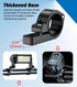 2 PCS Light Bar Mounts, Aluminium Alloy Roll Bar Clamp, Sturdy Mounting Bracket for 0.875"/1"/1.125"/1.26"/1.375"