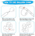 134Pcs 5 10 12 18 Inch Light Blue Balloons Different Sizes Light Blue Balloon Garland Arch Kit, Blue Latex Balloons