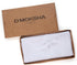 D'Moksha Homes White Linen Napkins Set of 4 - Classic Hemstitch 100% Pure Linen Dinner Napkins, 20 x 20 Inch