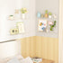 Upsimples 4 Pack Acrylic Shelves for Wall Storage - 15" Floating Bookshelves for Kids, Clear Display Shelf Organizer