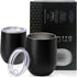 Double-Wall Insulated Whiskey Glass, 12 oz Stemless Nosing Stainless Steel Whisky Glass, Pack of 2