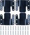 LazyMe Universal Interlocking Sofa Connector Bracket with Hardware - 2 Sets, 4 Piece