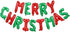 MERRY CHRISTMAS Balloons, Xmas Aluminum Foil Balloons for Christmas Anniversary Party Supplies, 16 Inch - Red & Green