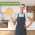 7" Mini Pine Wood Cutting Board with Handle, Small Wooden Round Serving Board for Pizza, Bread, Fruit