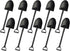 OaaXbbECco Novelty Mini Shovel Shape Spoons, Cute Disposable Plastic Dessert Spoons (50 Count)