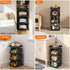 4 35 30 72 cm/14 12 28 inch, 1 Pack Lifewit Plastic Stackable Storage Baskets, Tier Stacking Bins for Food and Clothes