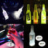 LOGUIDE LED Light Up Coasters, LED Bottle Lights, Flashing Shots Light, Cool-White Coaster Discs for Drinks
