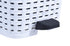 Superio Wicker Trash Can, 3.1 Gallons, White