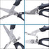 Poultry Shears - Heavy Duty Kitchen Scissors for Cutting Chicken, Poultry, Game, Bone, Meat - Chopping Food - Spring