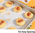 Katbite 12x16 Inch Parchment Paper Sheets with Grid Lines, Precut Non-Stick Heavy Duty Baking Paper for Cookies
