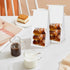 Bakbania 50 Pack 11x5.1x3.9 Inches Bakery Bags with Window White Bread Loaf Bags Tin Tie Tab Lock Bags Toast Bags