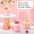 Jutom 200 Pack Tulip Cupcake Liners, Greaseproof Muffin Liners for Weddings, Birthday Cake Balls, Muffins