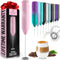 Zulay Kitchen Powerful Milk Frother Wand, Mini Handheld Stainless Steel Drink Mixer for Coffee, Lattes, Cappuccino