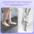 Feet,27.5'' 15.7'' Yolife Shower Foot Scrubber Mat, Anti-Slip Bath Mat with Scrub Bristles, Soft Shower Foot Massager