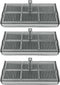 Replacement Parts Kit for Dreame X30/S30/S10 Robot Vacuum Cleaner, Includes 3 Filters