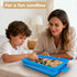 SailStart 4 (3.8L) 3 Pack, Qt Sensory Bin With Lid - Stackable Storage Sensory Bins with Lids, Portable Sandbox