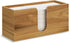 WOHUGEKOKO Acacia Wood Paper Towel Dispenser Countertop, Paper Towel Holder for Bathroom Kitchen