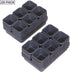 Set of 28 Interlocking Desk Drawer Organizer Tray Dividers for Kitchen, Bathroom, Makeup, Office Storage Bins