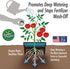 7 inch 12 Pack Solid Planting Grow Rings | Earth Brown | One-Piece Design for Deep Root Watering Veggies, Herbs