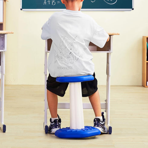 7-14, VEVOR Kids Wobble Chair, Active Chair with Sponge Cushion, Wobble Stool Improves Focus, Posture and Calm