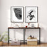 29.5" HollyHOME Narrow Console Table, Slim Entryway Table, Sofa Stand, Hallway Shelf for Hallway, Bedroom, Living Room
