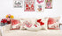 4TH Emotion Valentines Day Throw Pillow Covers, 18x18 Set of 4 Red Love Heart Cushion Cases for Home Decor